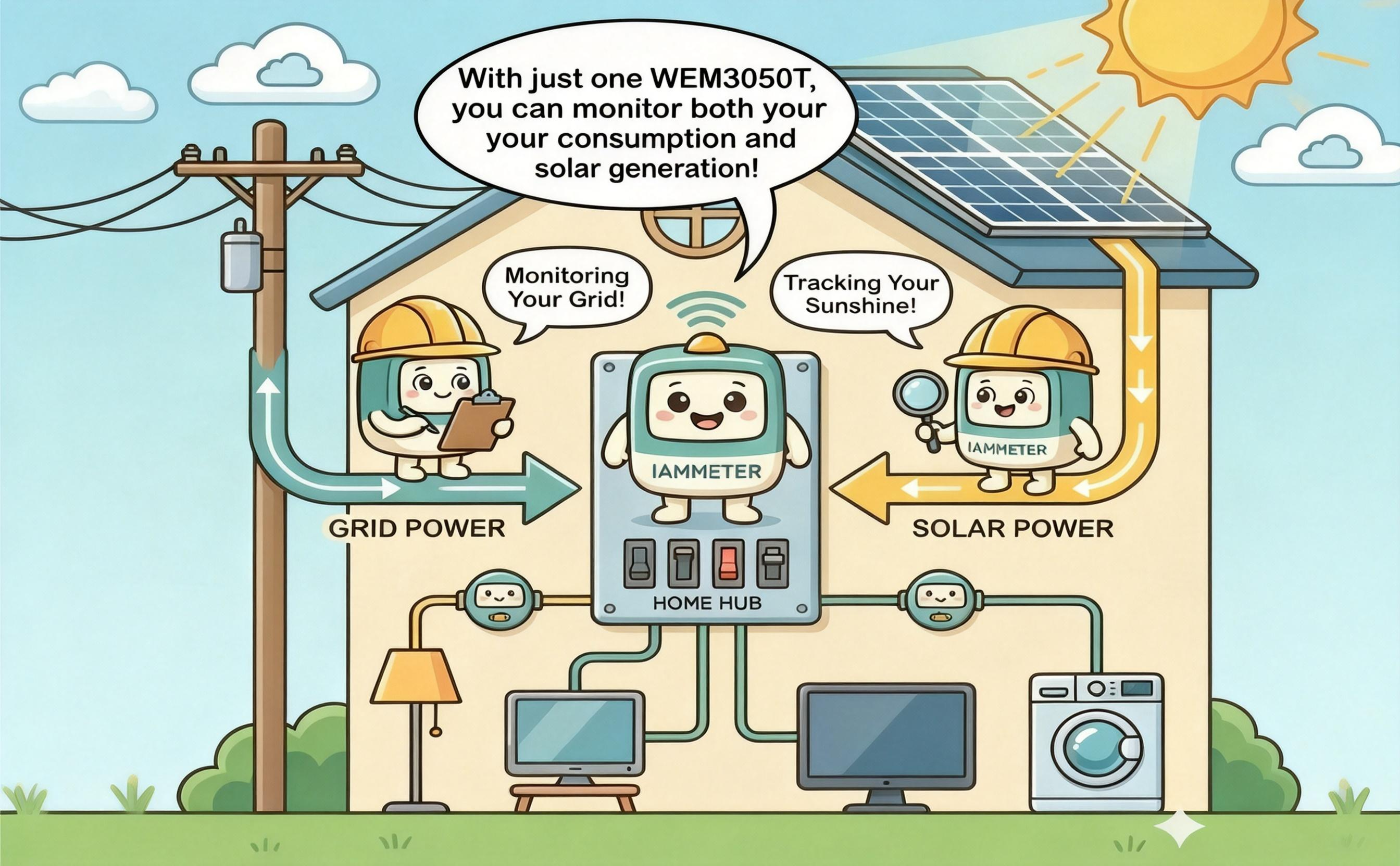 For most solar households, the first and most important step is **understanding energy flow.