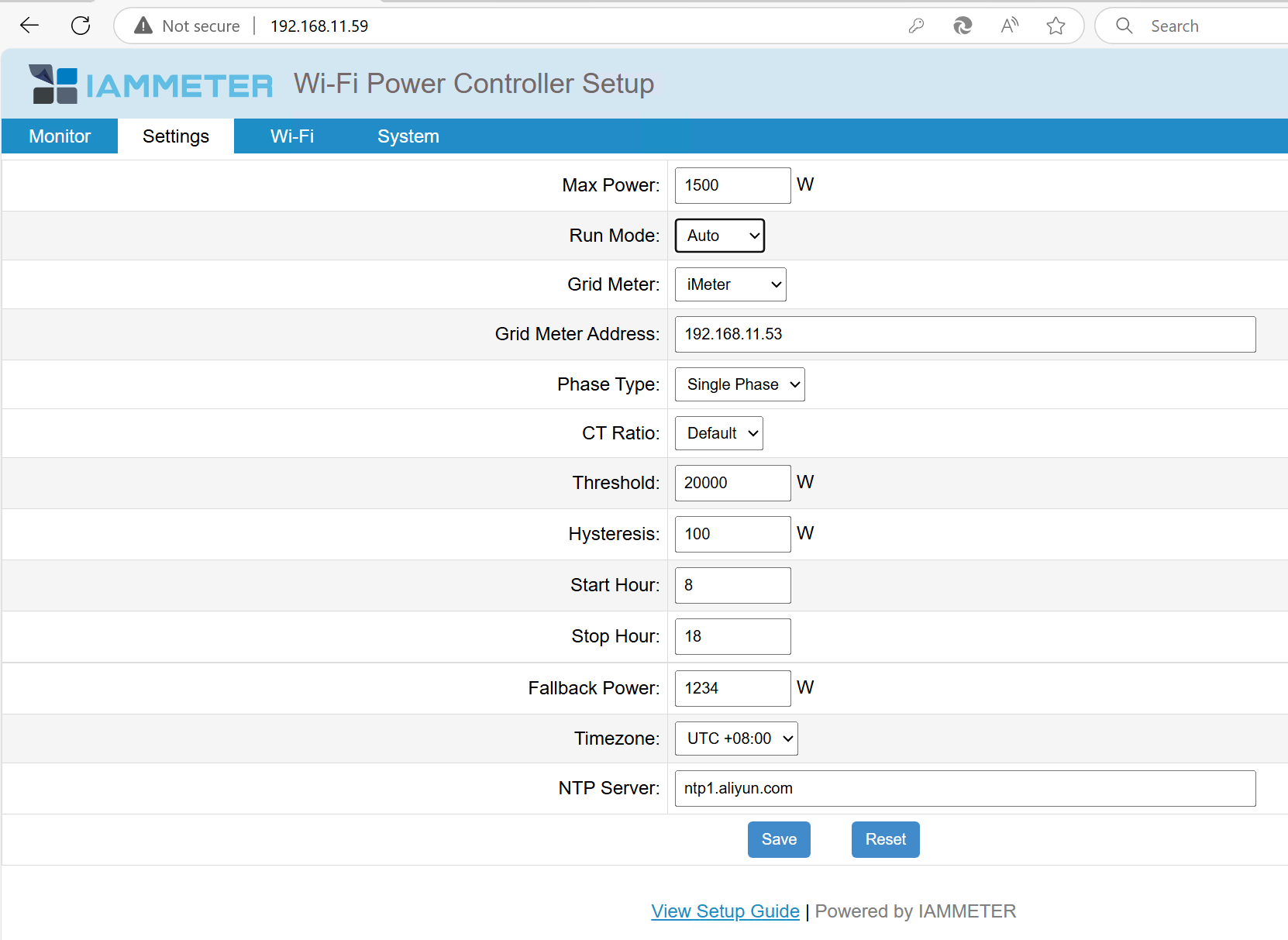 wpc3700,advanced setting