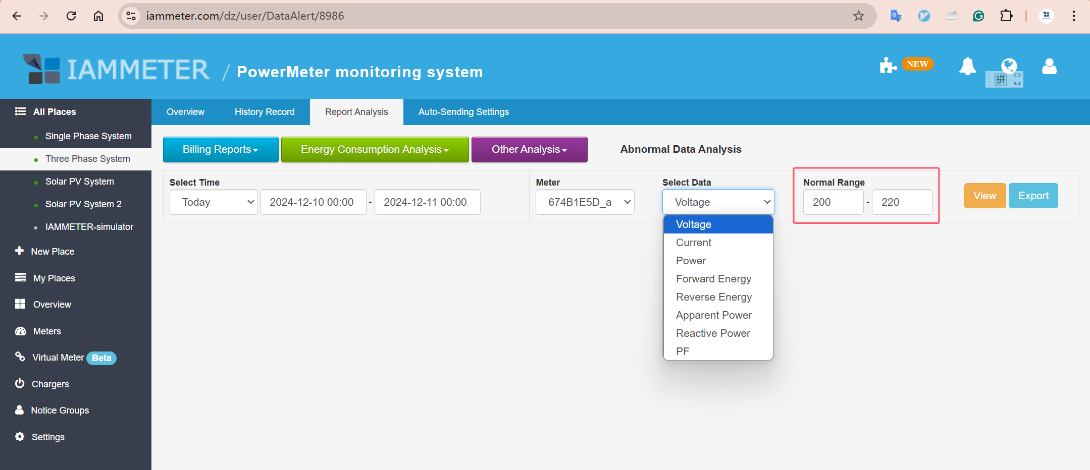 Abnormal Data Analysis