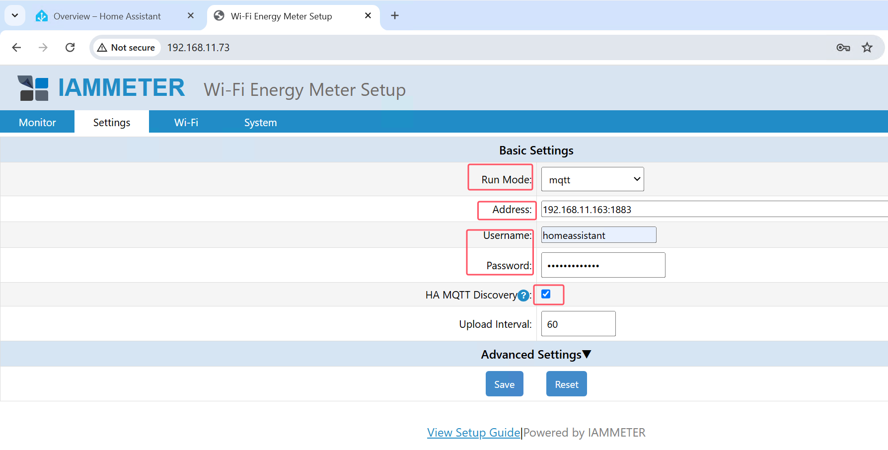 enable home assistant mqtt discovery in Home assistant