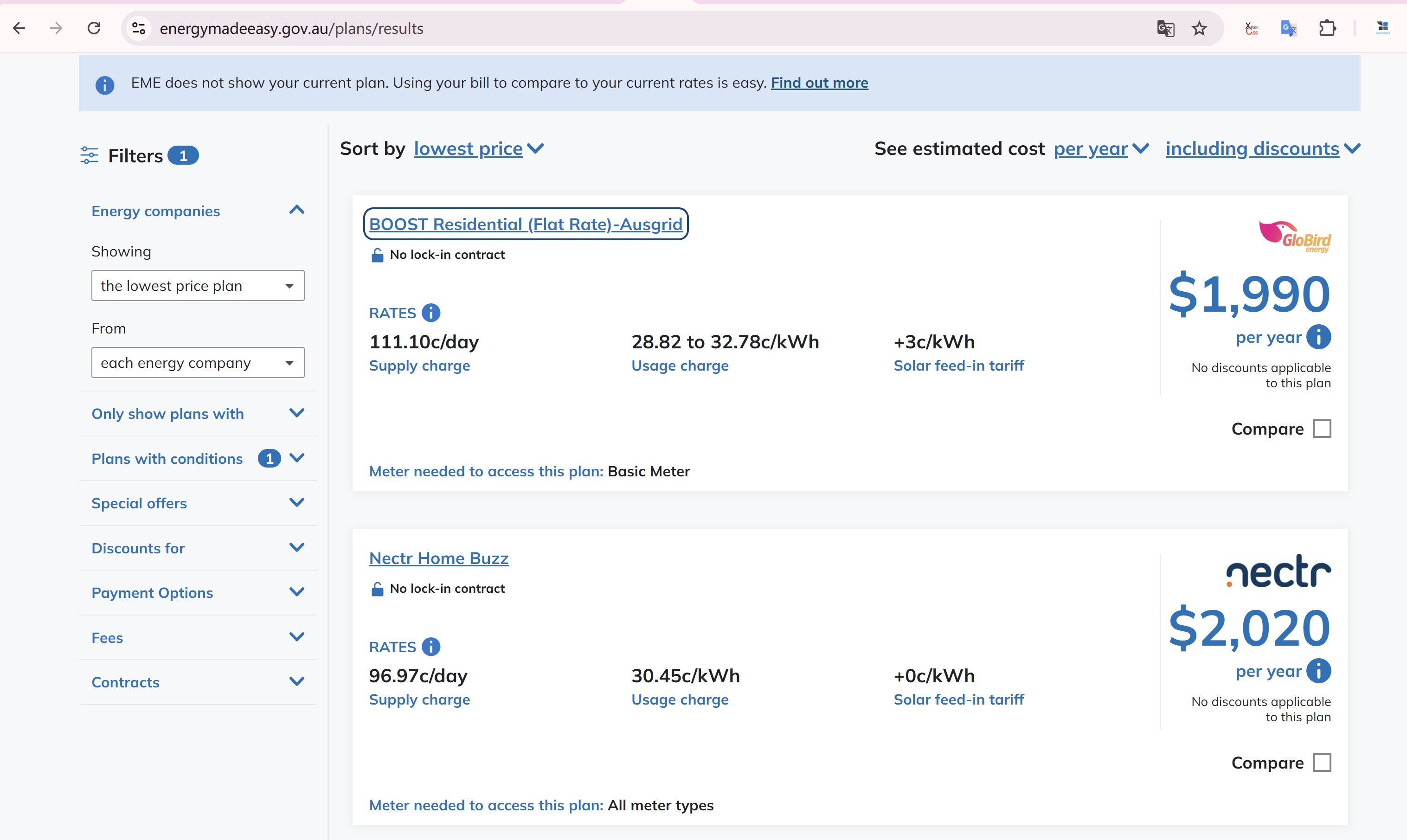 Electricity Bill Template with Supply Charge Example